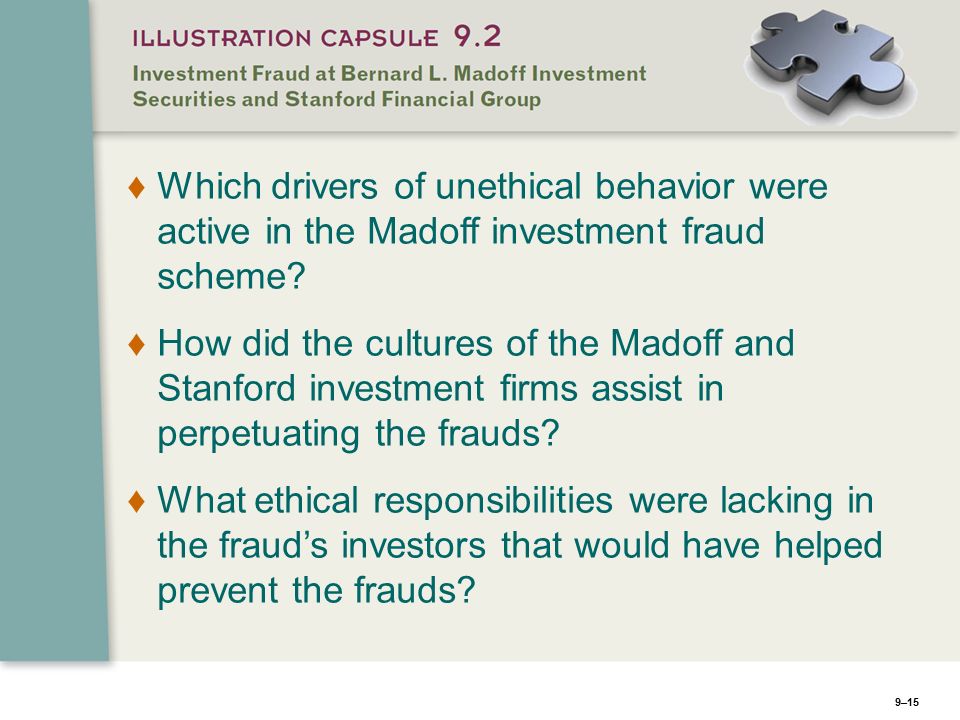 Bernie Madoff and Business Ethics